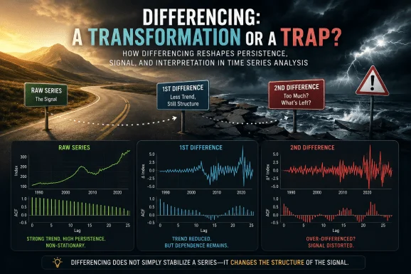 Differencing in Time Series Analysis: Understanding Its Value and Challenges