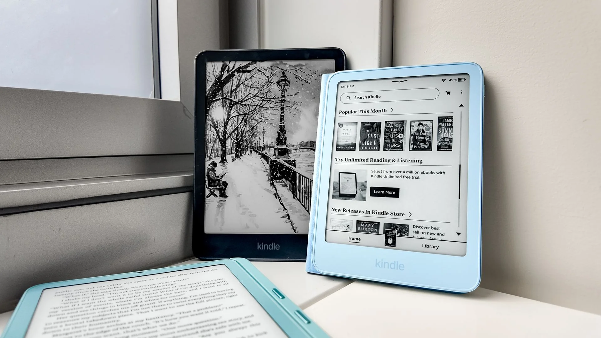 I went hands-on with Amazon’s new Kindles — and this one feature has me excited