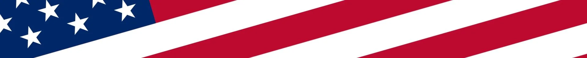 US flag banner