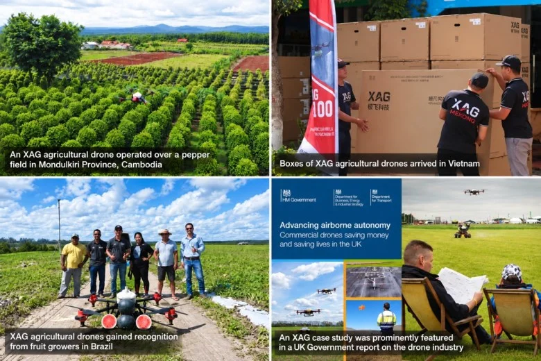 XAG’s 2022 Global Expansion Achievements | IMAGE CREDIT: XAG
